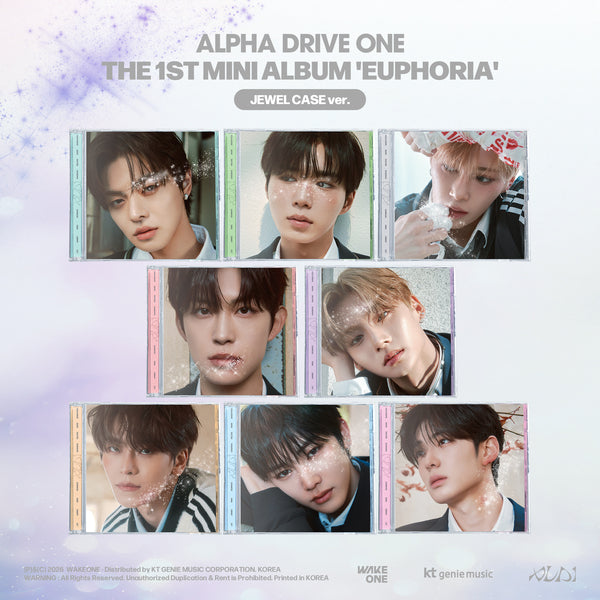 ALD1 EUPHORIA JEWEL CASE 新品未開封 シリアル4枚付き ALPHA DRIVE ONE - ミニ1集 [ EUPHORIA (JEWEL CASE Ver.) ] – Kpop