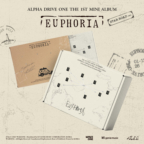 ALPHA DRIVE ONE - ミニ1集 [ EUPHORIA (STAR ROAD Ver.) ] – Kpop
