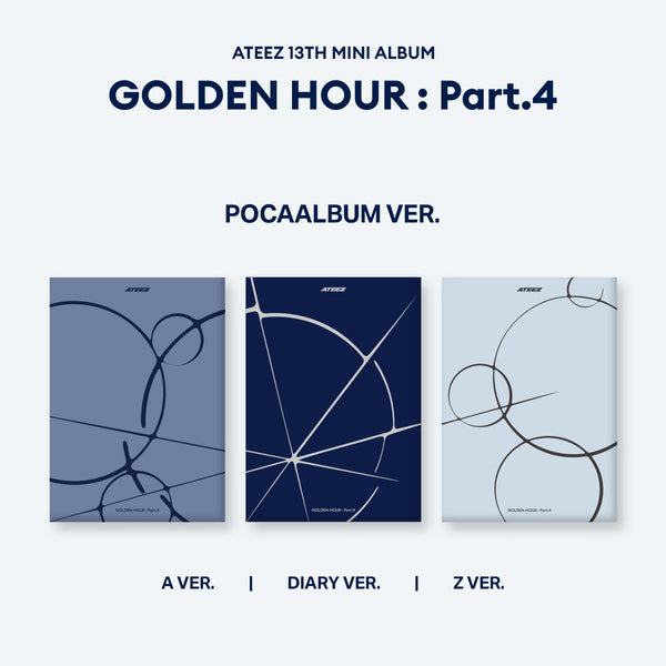 ATEEZ - ミニ13集 [ GOLDEN HOUR : Part.4 (POCAALBUM Ver.) ] – Kpop