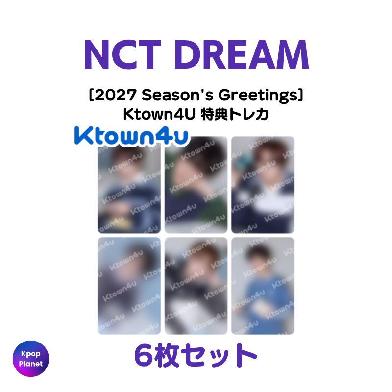 NCT DREAM Ktown4U 特典トレカ 2027 Season's Greetings – Kpop Planet