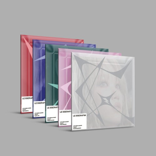 LE SSERAFIM - ミニ 4集 [ CRAZY (COMPACT ver.) ]