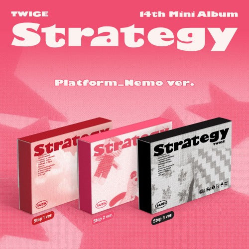 TWICE - ミニ 14集 [ STRATEGY (Platform_Nemo ver.) ]