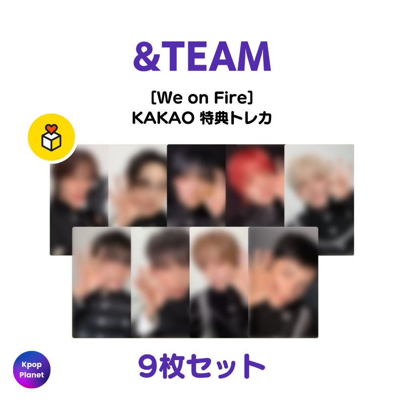 &TEAM KAKAO 特典トレカ We on Fire – Kpop Planet Japan
