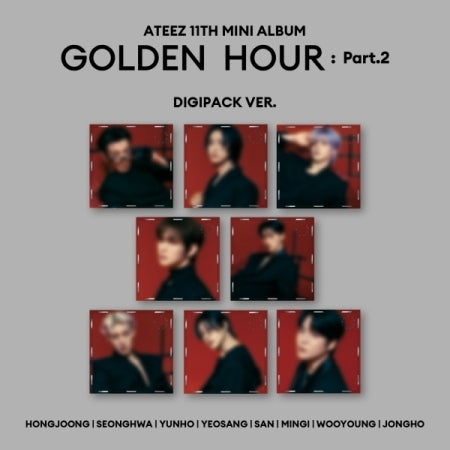 ATEEZ - EP 11集 [ GOLDEN HOUR : Part.2 (Digipack Ver.) ]