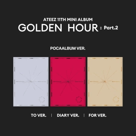 ATEEZ - EP 11集 [ GOLDEN HOUR : Part.2 (POCAALBUM VER.) ]