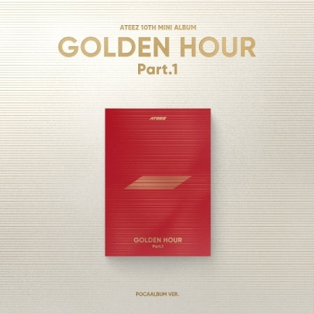 ATEEZ - ミニ 10集 [ GOLDEN HOUR : Part.1 (POCAALBUM VER.) ]