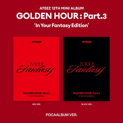 ATEEZ - ミニ12集アルバム [ GOLDEN HOUR : Part.3 ‘In Your Fantasy Edition’ (Limited) ]