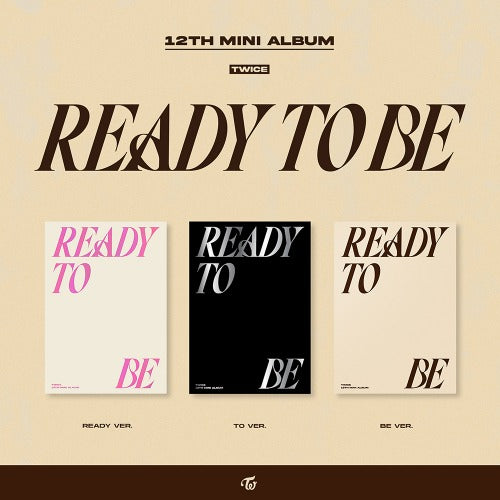TWICE - ミニ 12集 [ READY TO BE ]